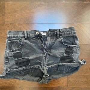 jeans short